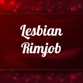Lesbian Rimjob