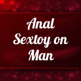 Anal Sextoy on Man