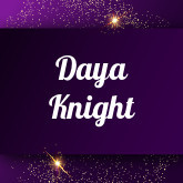 Daya Knight: Free sex videos