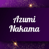 Azumi Nakama
