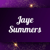 Jaye Summers: Free sex videos