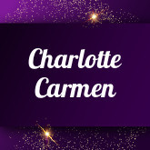 Charlotte Carmen: Free sex videos