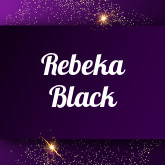 Rebeka Black: Free sex videos
