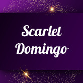 Scarlet Domingo
