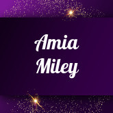 Amia Miley: Free sex videos