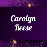 Carolyn Reese: Free sex videos