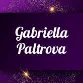 Gabriella Paltrova: Free sex videos