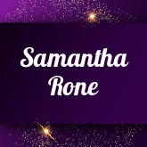 Samantha Rone: Free sex videos