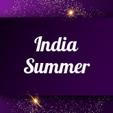 India Summer