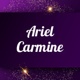 Ariel Carmine