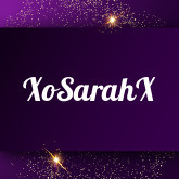XoSarahX: Free sex videos