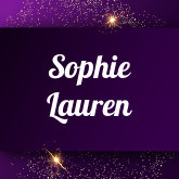Sophie Lauren