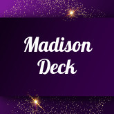 Madison Deck