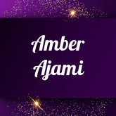 Amber Ajami