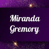 Miranda Gremory: Free sex videos