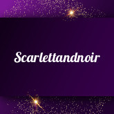 Scarlettandnoir