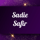 Sadie Safir: Free sex videos