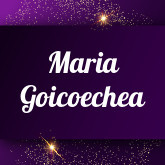 Maria Goicoechea