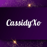 CassidyXo: Free sex videos