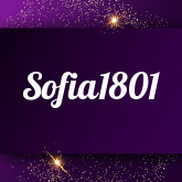 Sofia1801: Free sex videos