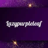 Lazypurpleleaf
