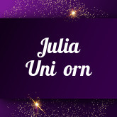 Julia Uniсorn
