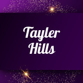 Tayler Hills