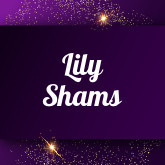 Lily Shams: Free sex videos
