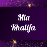 Mia Khalifa