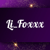 Li_Foxxx: Free sex videos