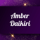 Amber Daikiri