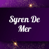 Syren De Mer: Free sex videos