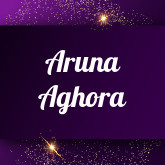 Aruna Aghora