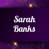 Sarah Banks