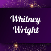 Whitney Wright 