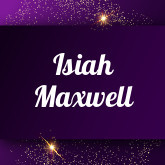 Isiah Maxwell
