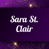 Sara St. Clair