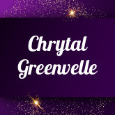 Chrytal Greenvelle: Free sex videos